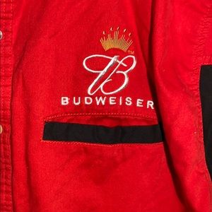 Winner Circle Budweiser Dale Earnhardt Button Up